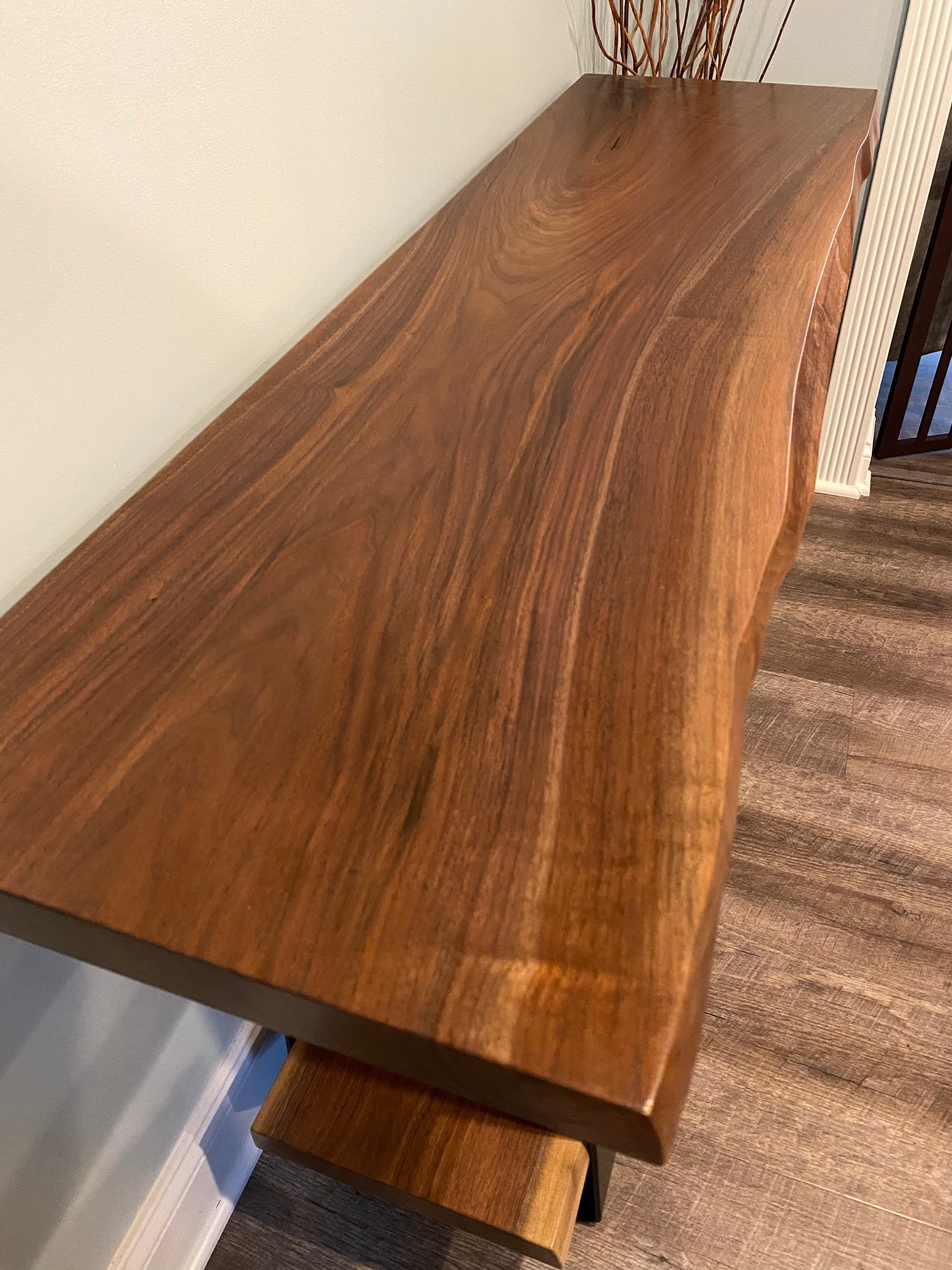 Live Edge Sofa Table