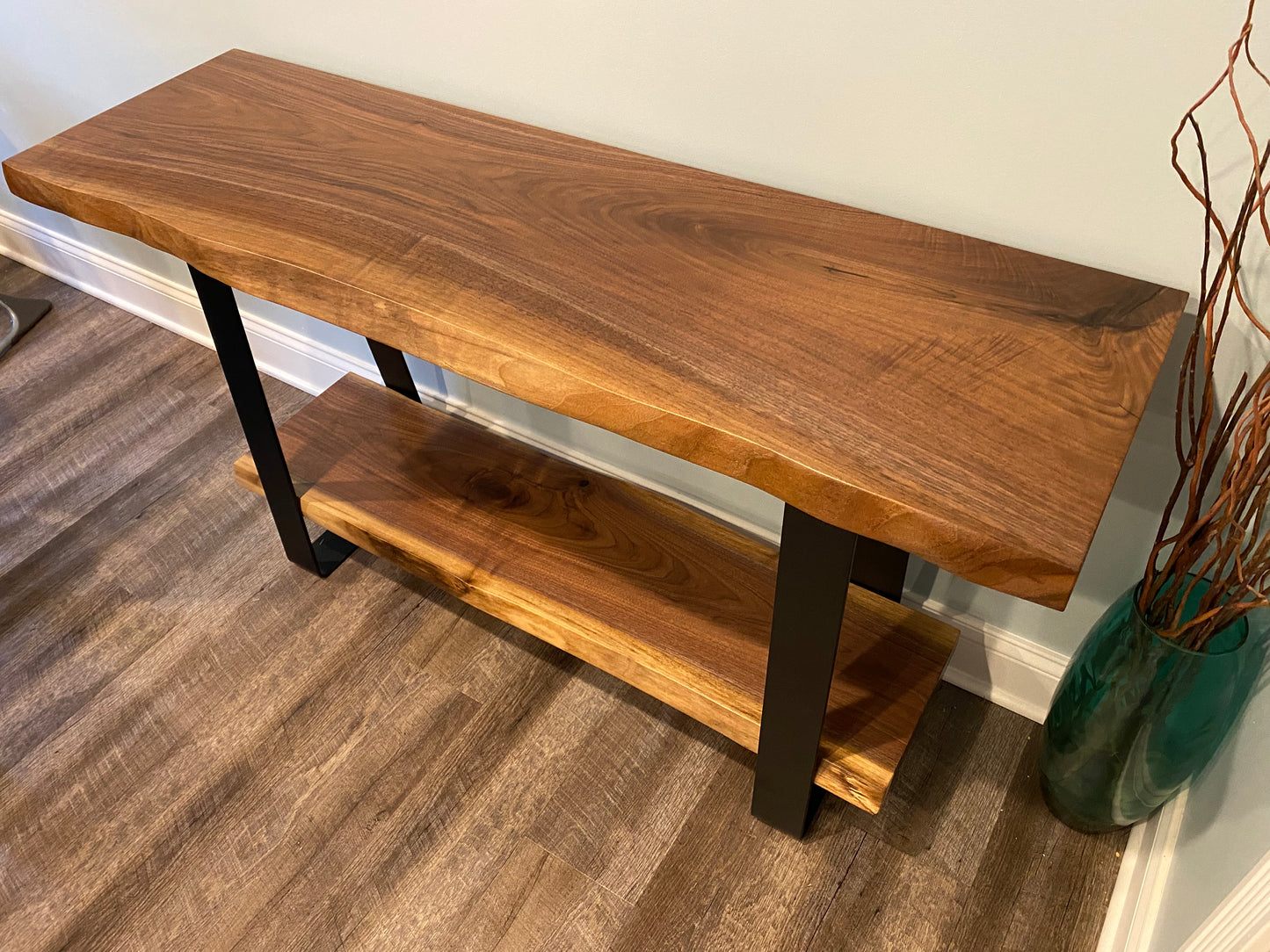 Live Edge Sofa Table