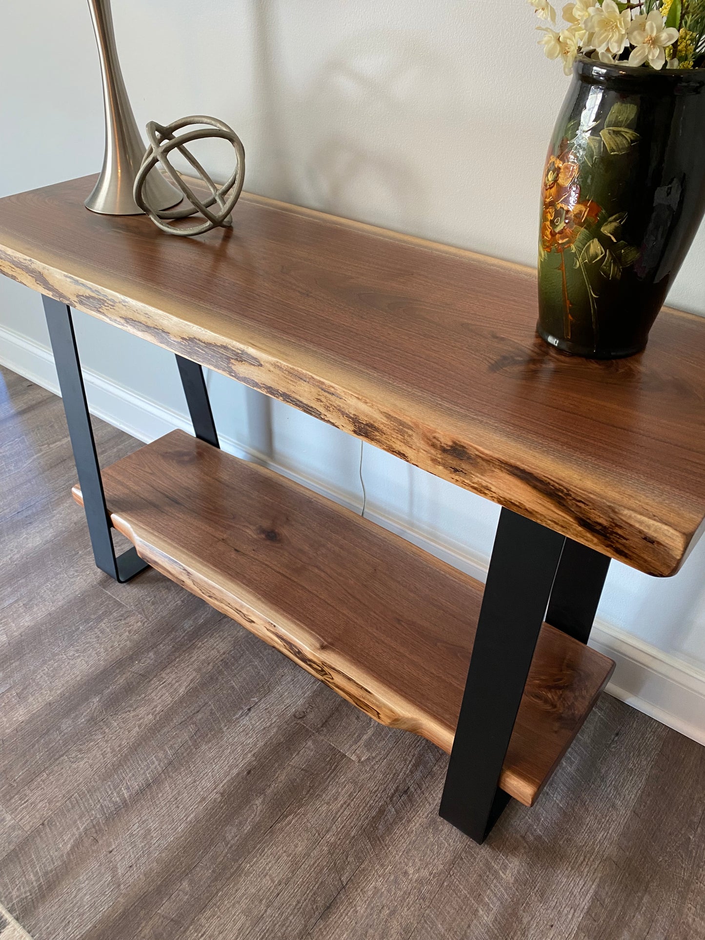 Live Edge Sofa Table
