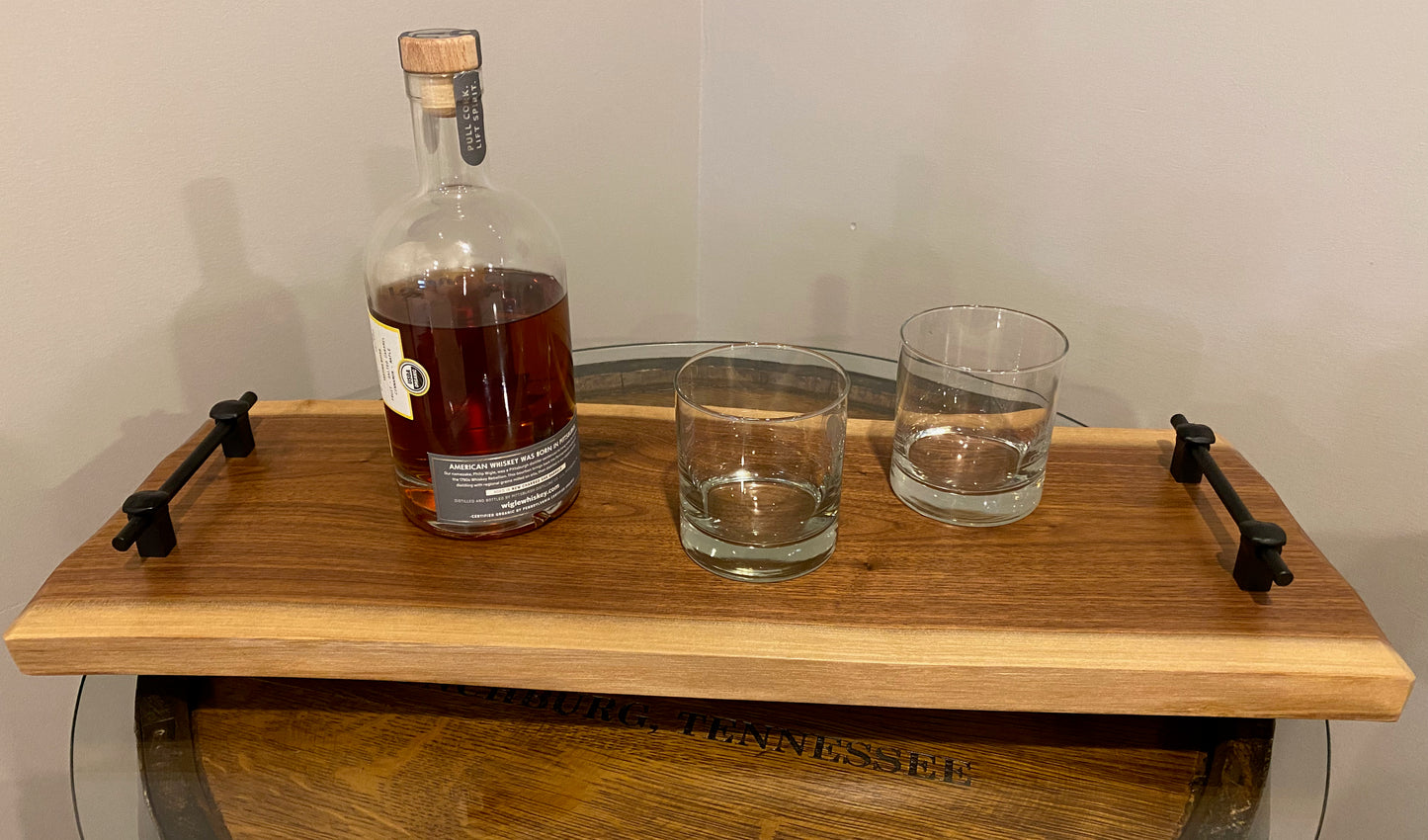 Live Edge Serving Tray