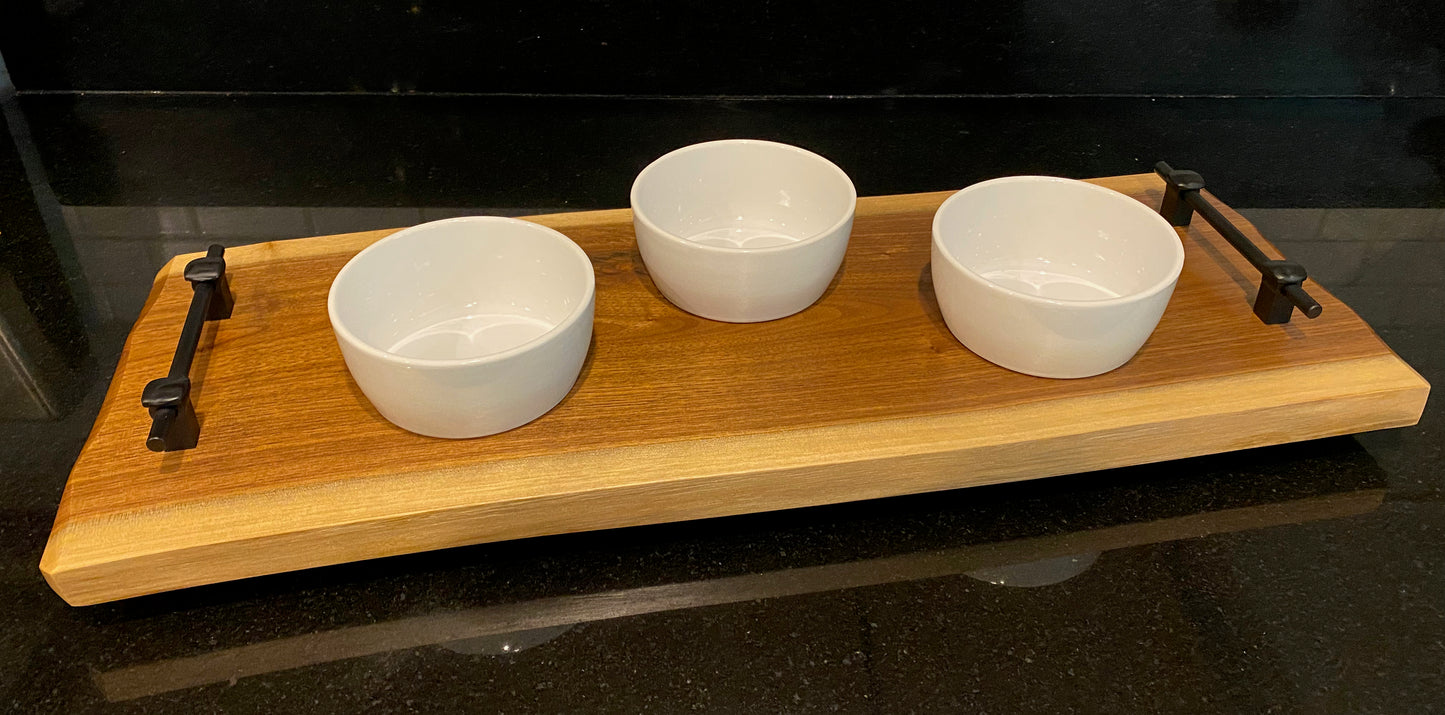 Live Edge Serving Tray