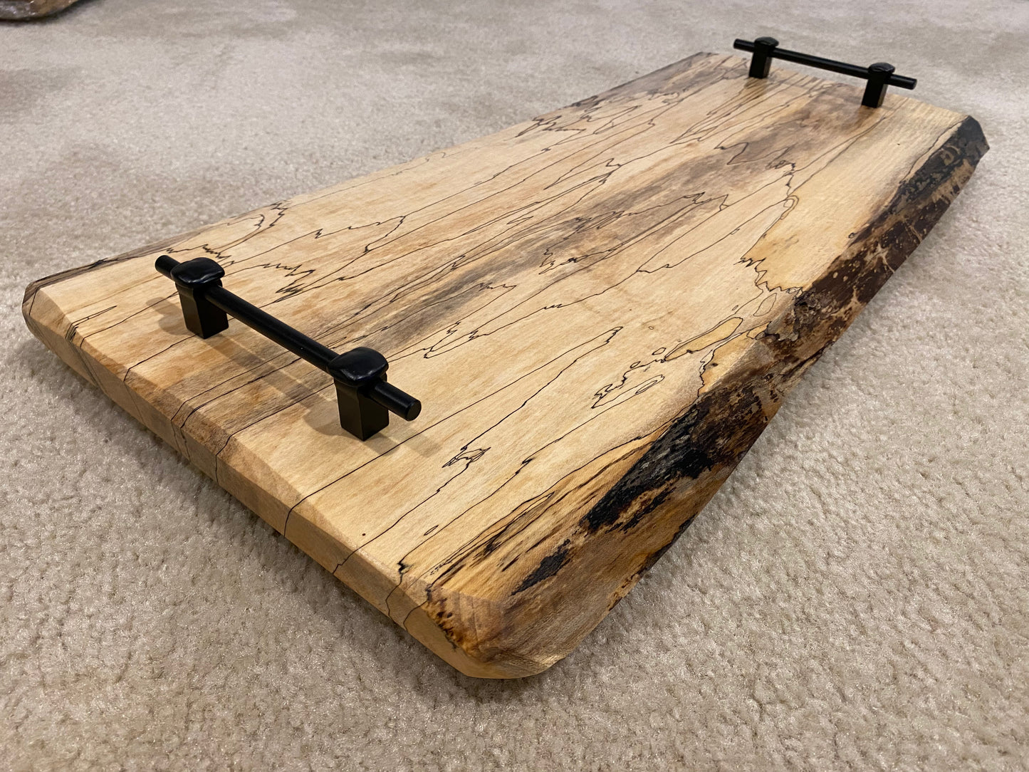 Live Edge Serving Tray