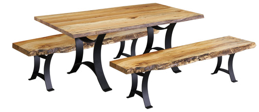 Live Edge Dining Table (Spalted Maple)