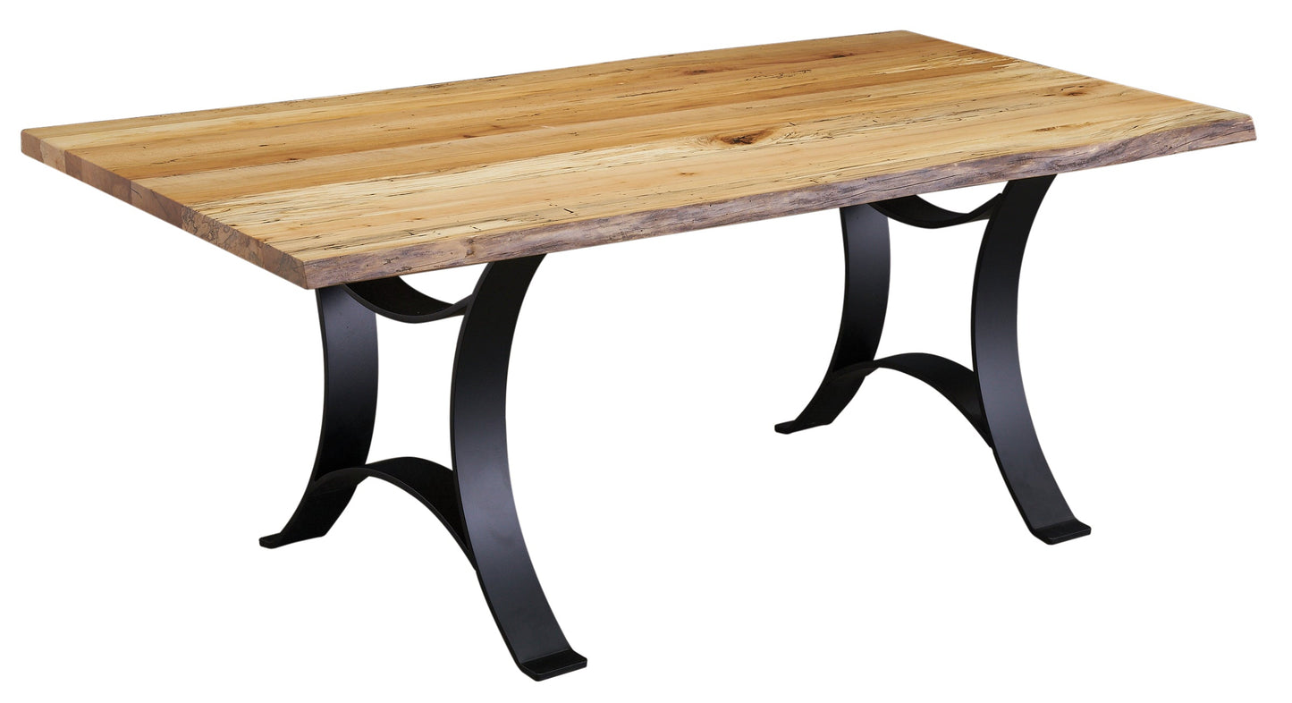 Live Edge Dining Table (Spalted Maple)
