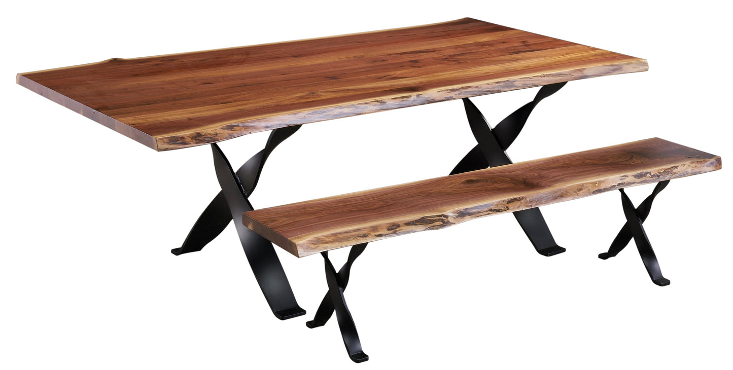 Live Edge Dining Table (Black Walnut)