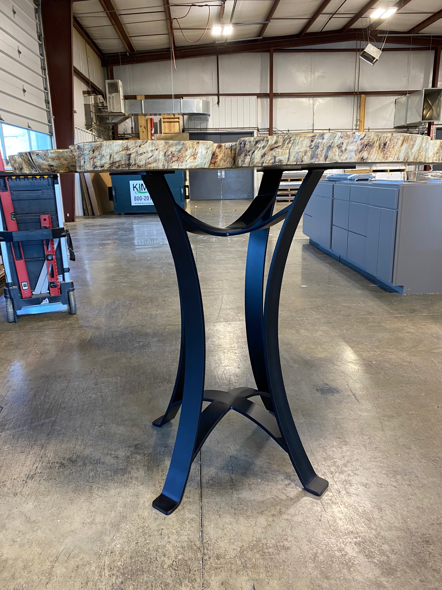 Live Edge Pub Height Table