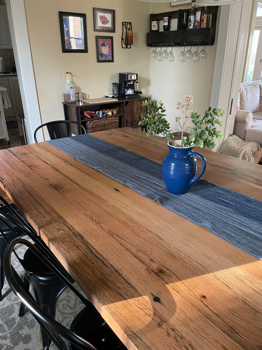 Live Edge Dining Table (Barnwood)