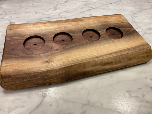 Live Edge Flight Tray