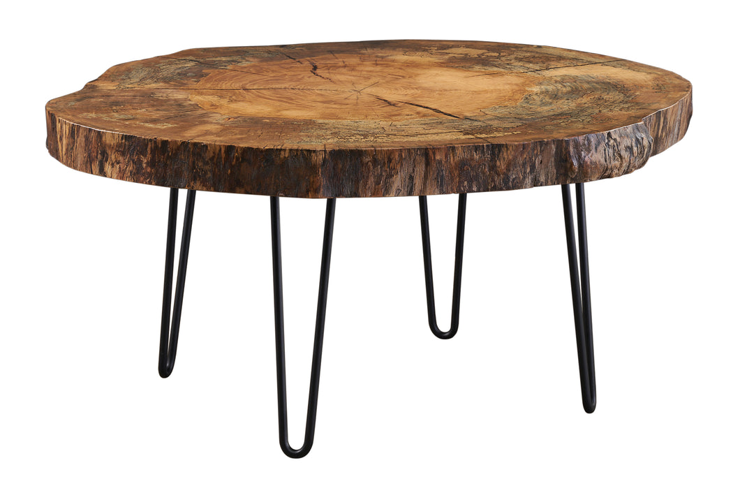 Spalted Sycamore Round Coffee Table