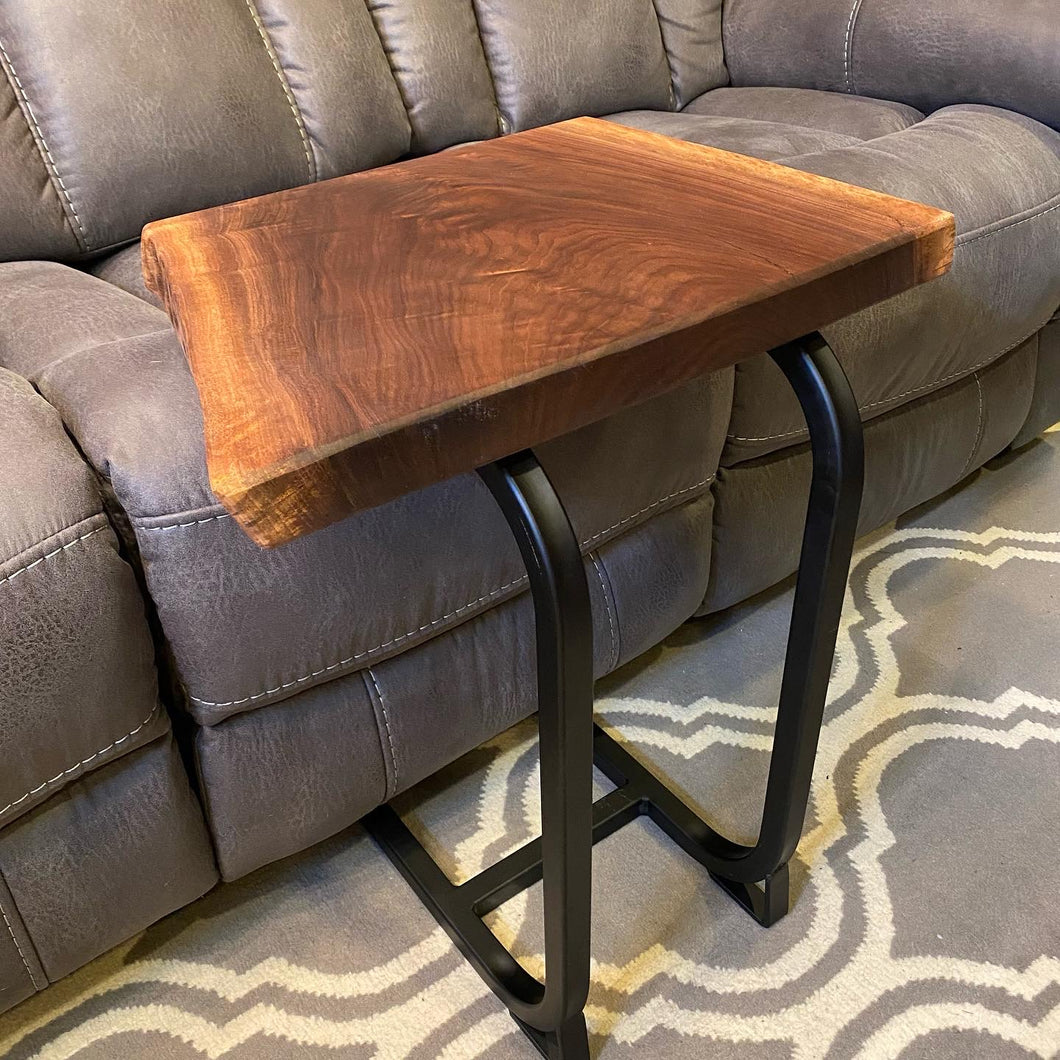 Live Edge Sofa Side Table